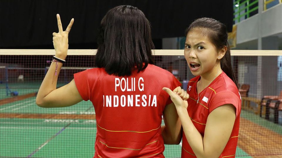 Greysia Polii dan Nitya Krishinda Maheswari Copyright: &copy; humas pbsi
